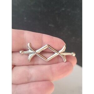925 Sterling Silver Brooch Vintage